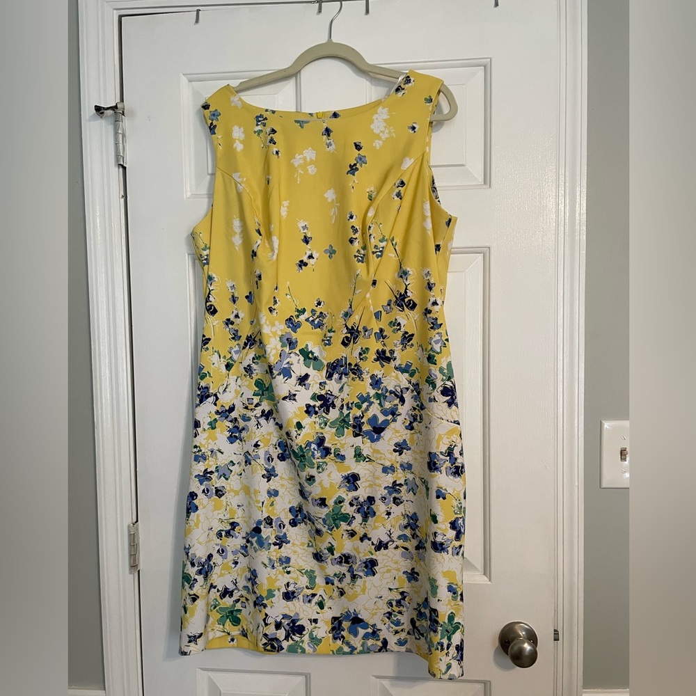 Summery Sheath Dress - 18W